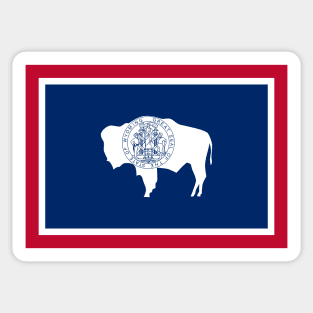 Flag of Wyoming Sticker